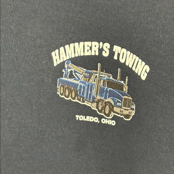 Gildan Blue Crewneck Sweater Classic Cotton Blend - Picture 3 of 9